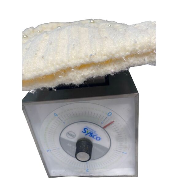 Inc International Concepts Cream Cable Knit Faux Pearl Beanie Womens Winter Hat - Picture 8 of 8